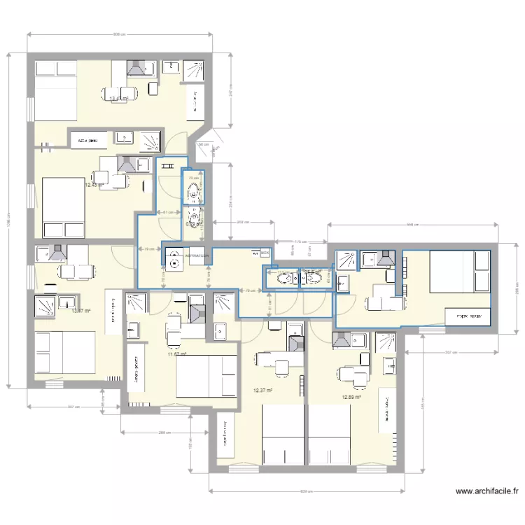 Studio 2 V2. Plan de 