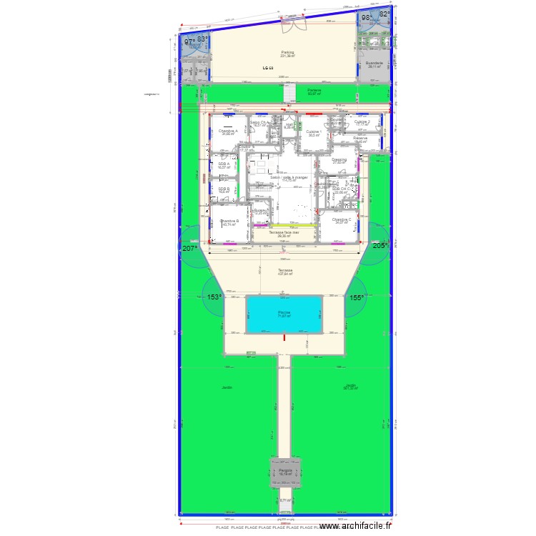 A LG 68. Plan de 0 pièce et 0 m2