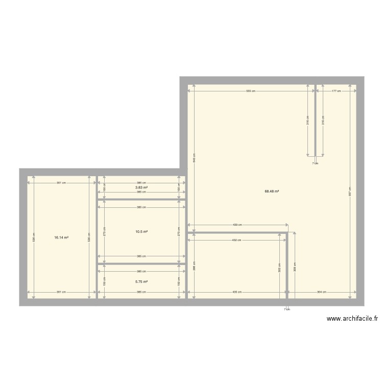 plan desseaux. Plan de 0 pièce et 0 m2