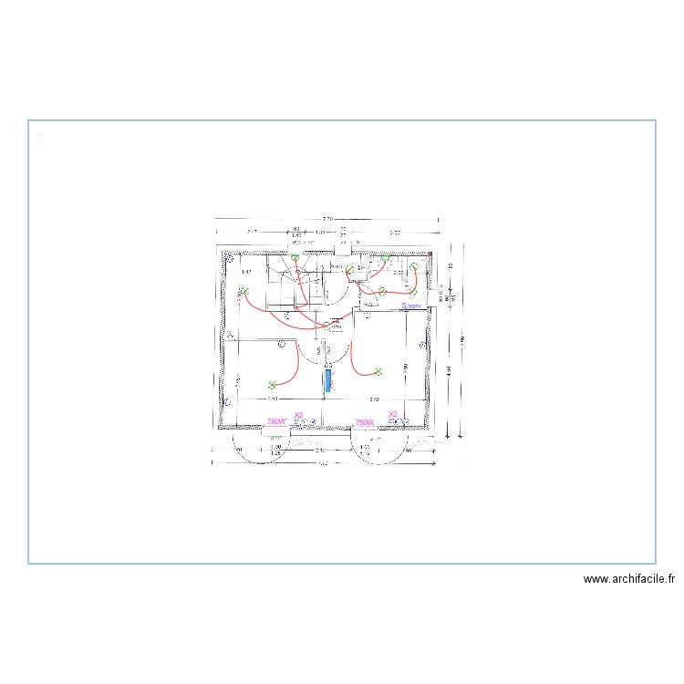 OVEO ETAGE. Plan de 0 pièce et 0 m2