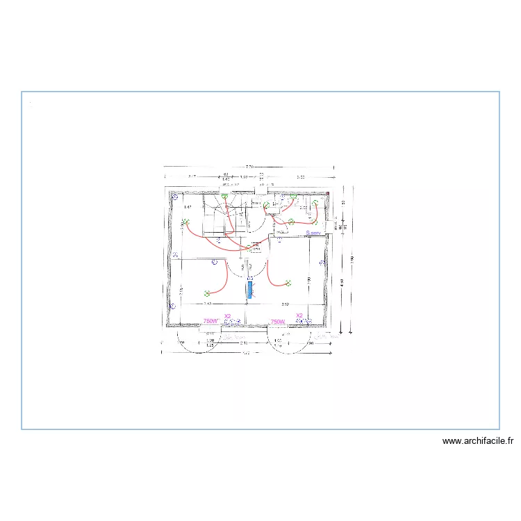 OVEO ETAGE. Plan de 