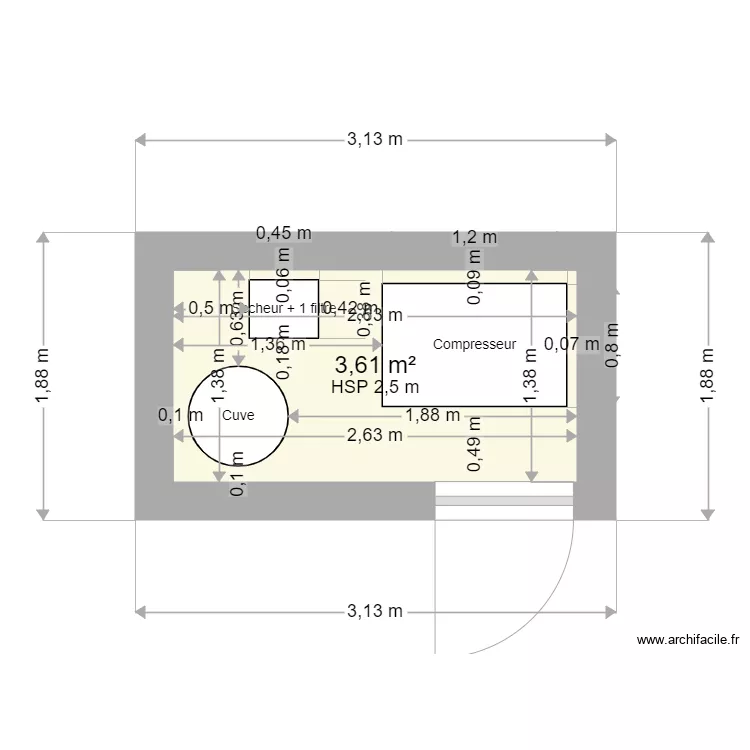 TRUCK VOGLAN. Plan de 