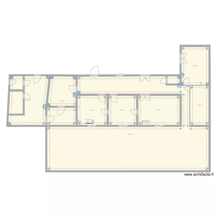 agrandissement1. Plan de 