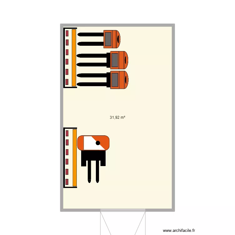 SDC SUPER U - DIEMERINGEN. Plan de 