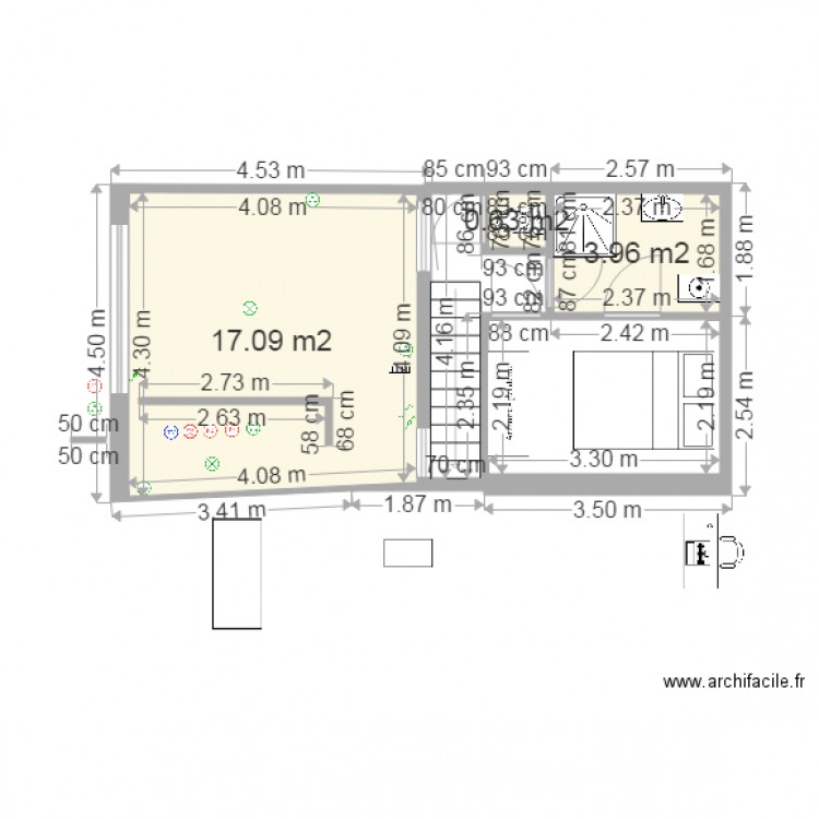 PROJET elect. Plan de 0 pièce et 0 m2