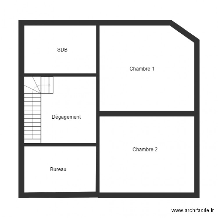 POULIN 1ETG. Plan de 0 pièce et 0 m2