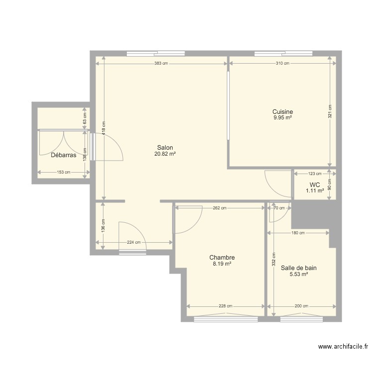 DELOST. Plan de 0 pièce et 0 m2