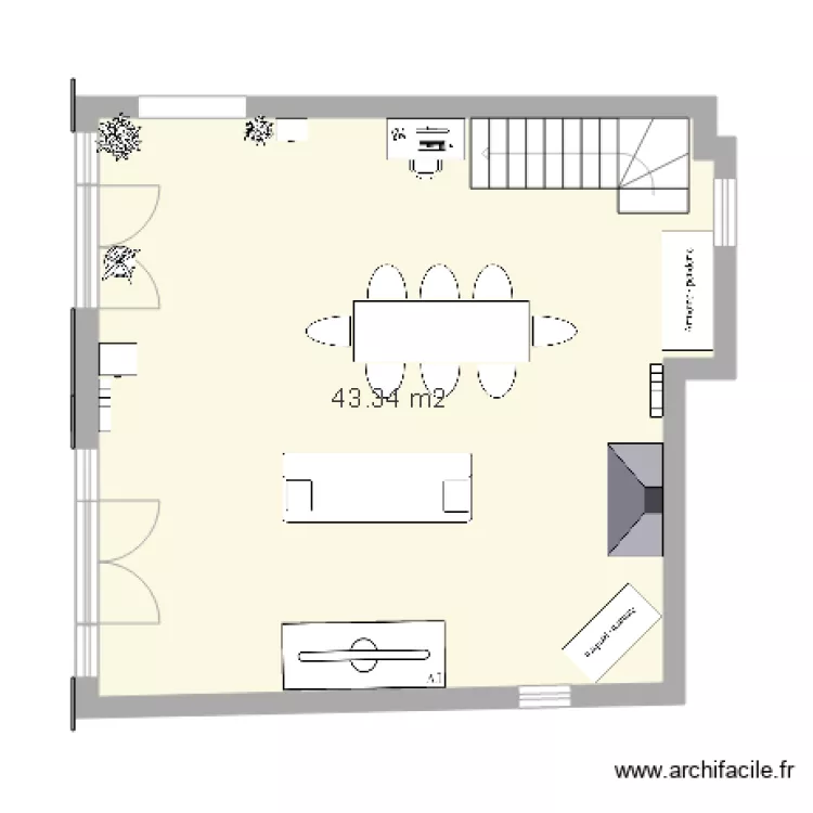 S&eacute;jour Vollore. Plan de 