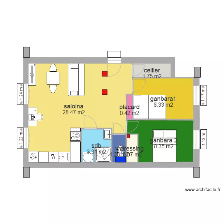 apartamendua plano justu version 5. Plan de 