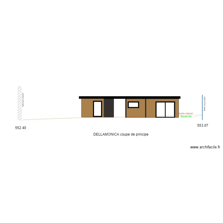 dellamonica. Plan de 0 pièce et 0 m2