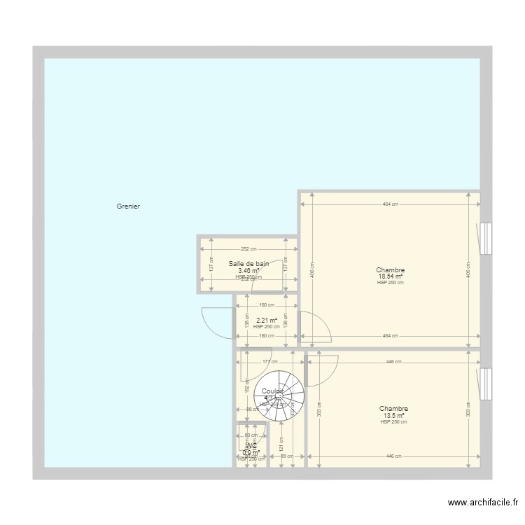 PERREAUD. Plan de 0 pièce et 0 m2