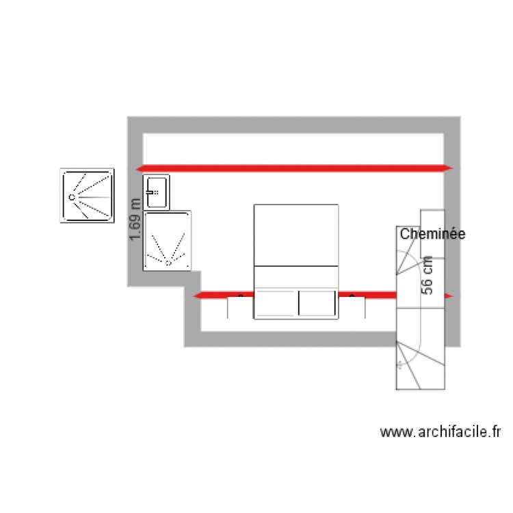 Le Plessis combles 3. Plan de 0 pièce et 0 m2