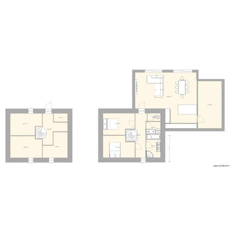 route briere. Plan de 0 pièce et 0 m2