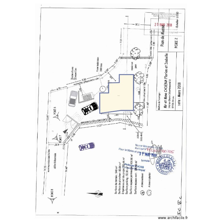 varangue. Plan de 0 pièce et 0 m2