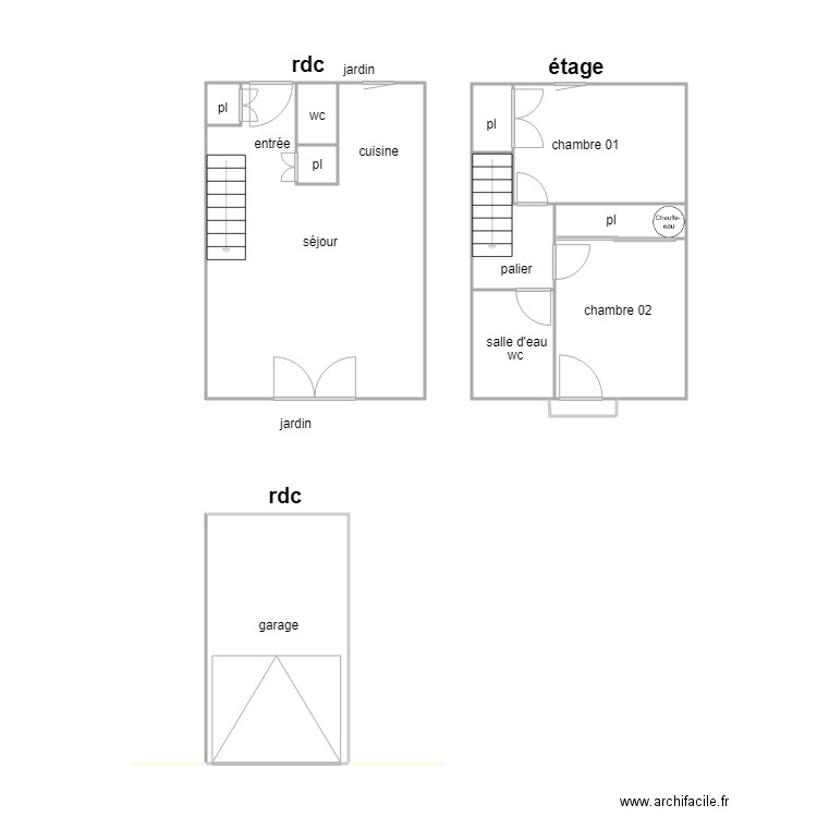 bret. Plan de 0 pièce et 0 m2