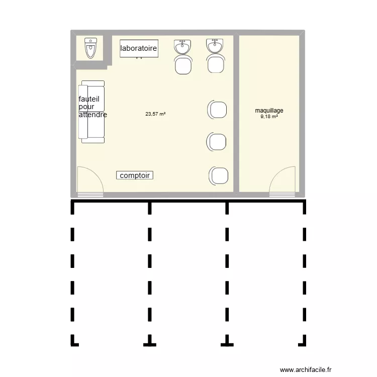 bulle d'hair. Plan de bulle d'hair. Plan de