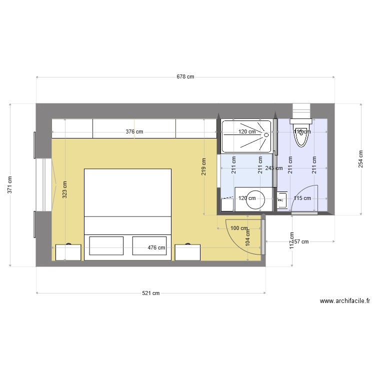 VARIANTE 9  FAMILLE TROILLET . Plan de 0 pièce et 0 m2