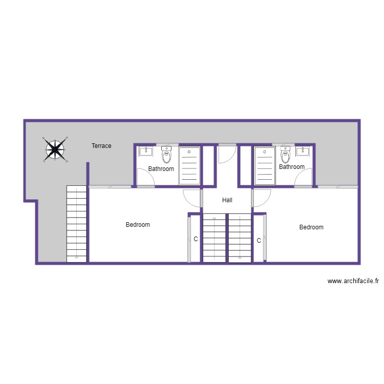 hyra rosaleda villa 3. Plan de 0 pièce et 0 m2