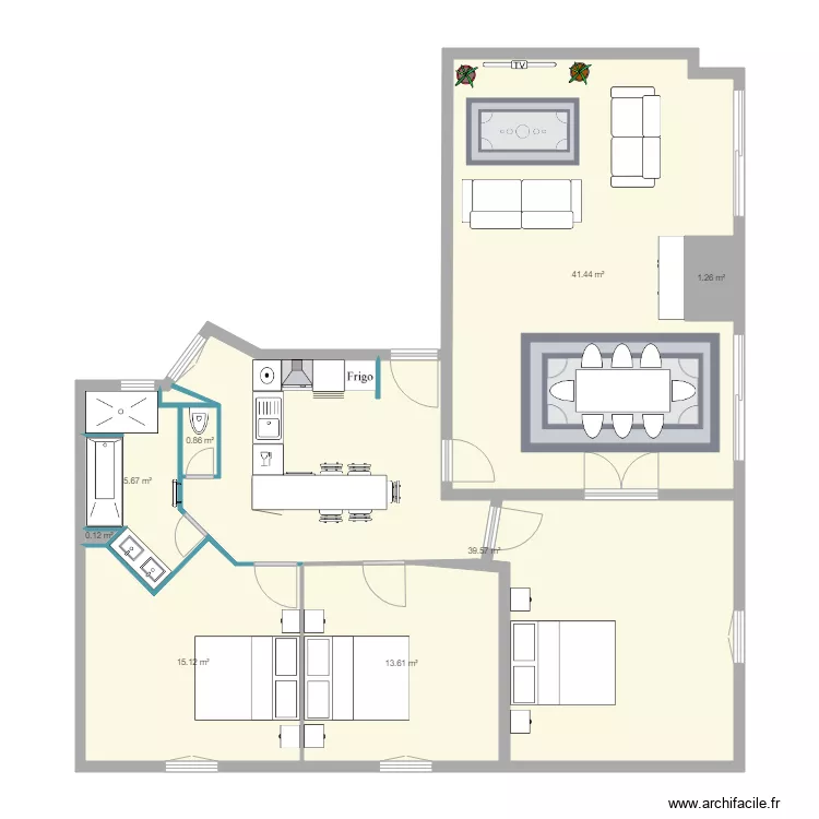 bertrand projet futur. Plan de 