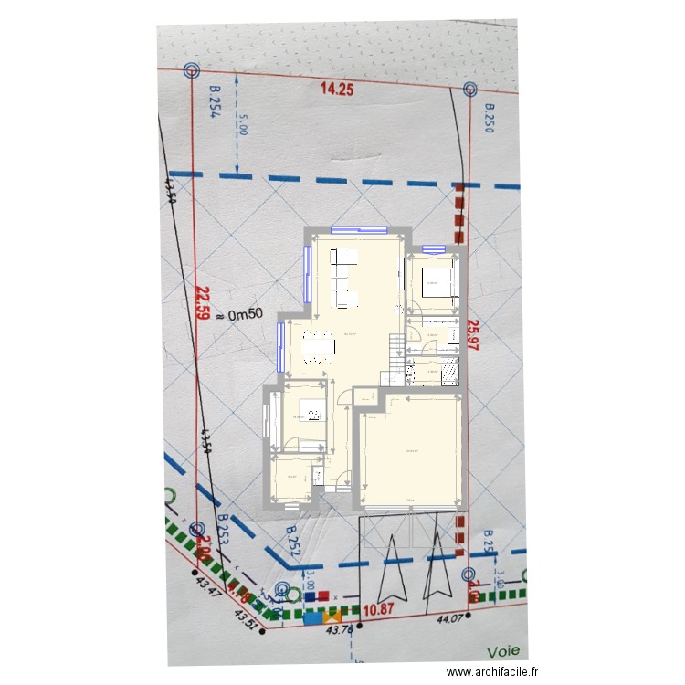 Plan étage. Plan de 0 pièce et 0 m2