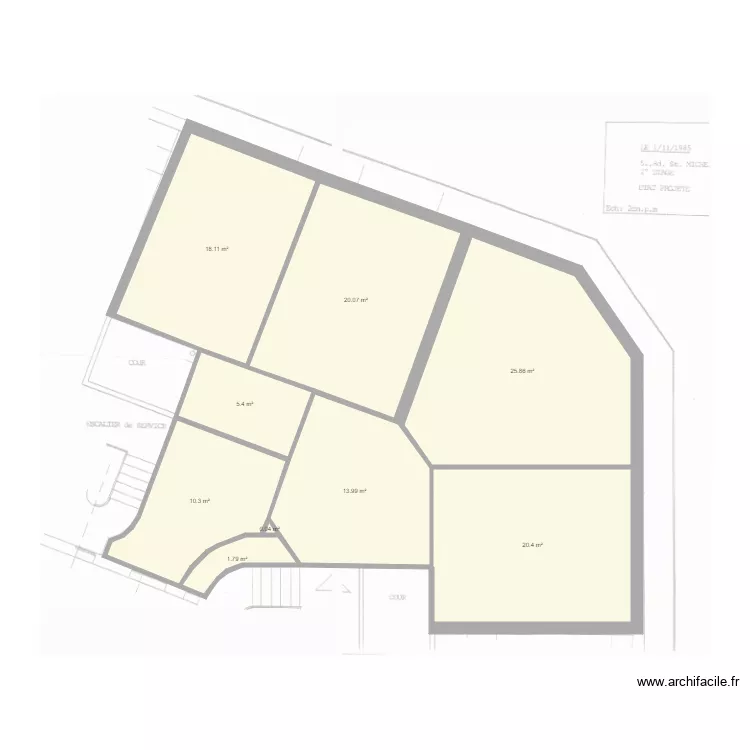 Plan Actuel. Plan de Plan Actuel. Plan de