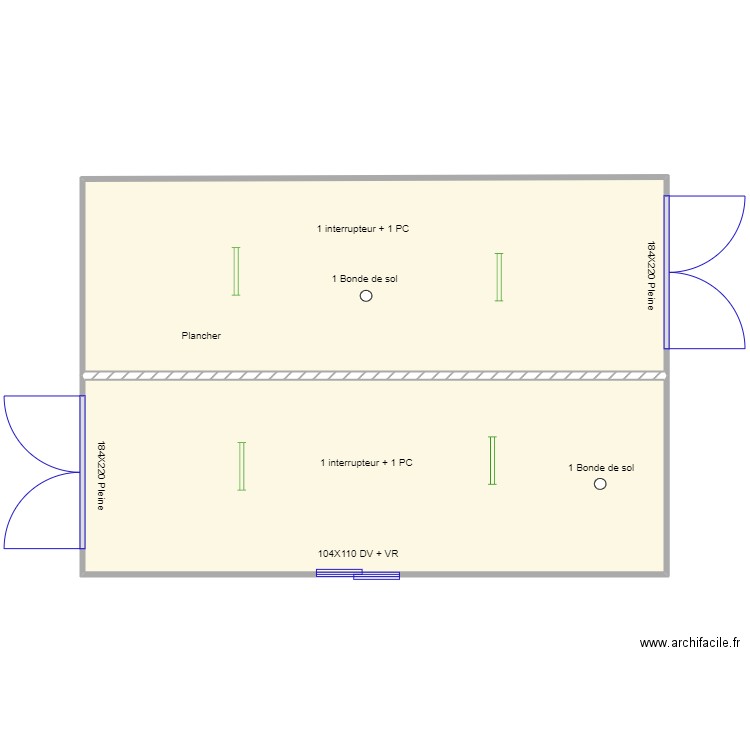 Projet Miellerie de la Deome. Plan de 0 pièce et 0 m2