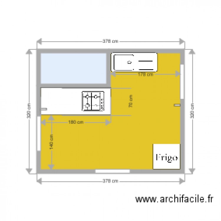 cuisine case denise. Plan de 0 pièce et 0 m2