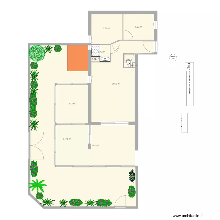 Appart Gruissan. Plan de Appart Gruissan. Plan de