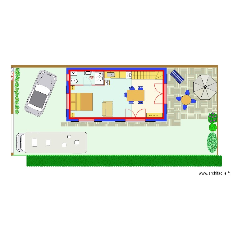 JARDIN P. Plan de 0 pièce et 0 m2