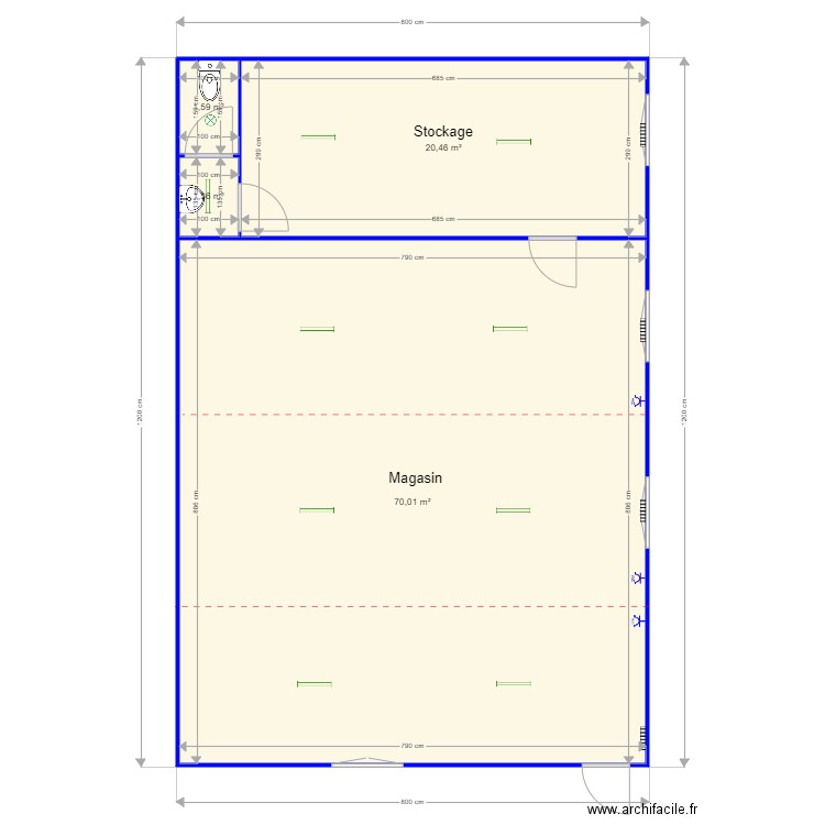 Nathalie Dury. Plan de 0 pièce et 0 m2