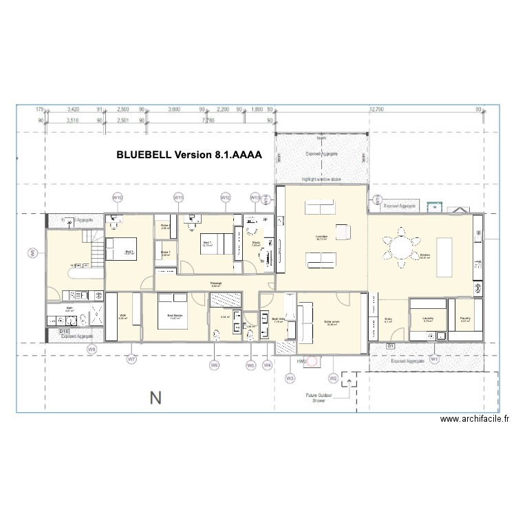 BlueBell V8 1AAAA. Plan de 0 pièce et 0 m2