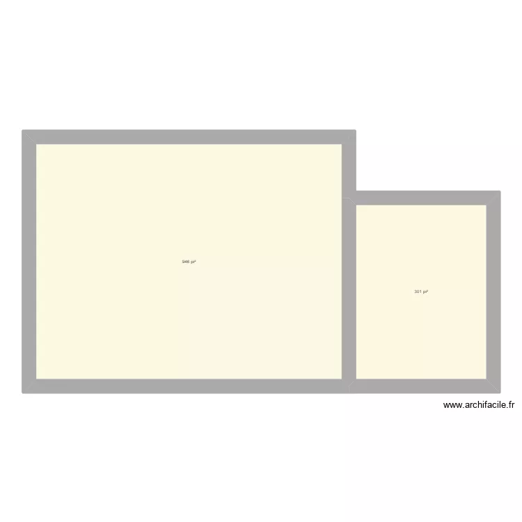 maison futur. Plan de 