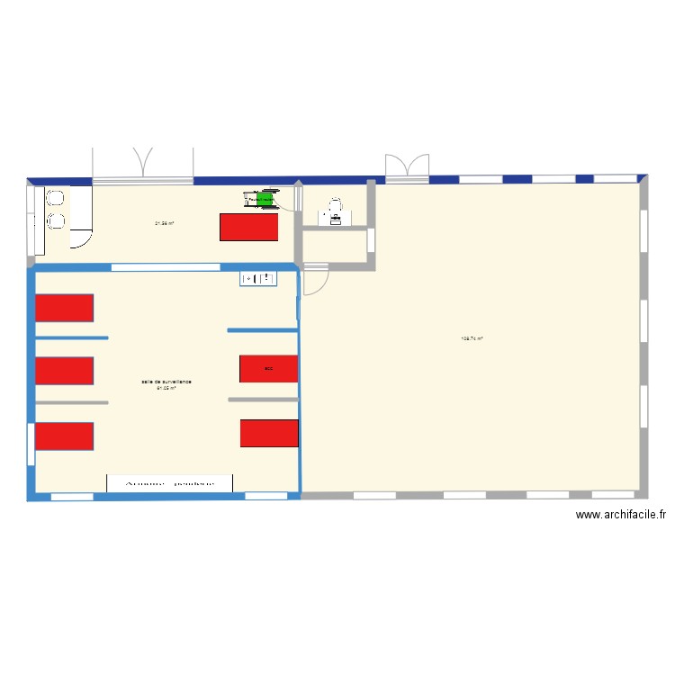 essai centre d urgence. Plan de 0 pièce et 0 m2