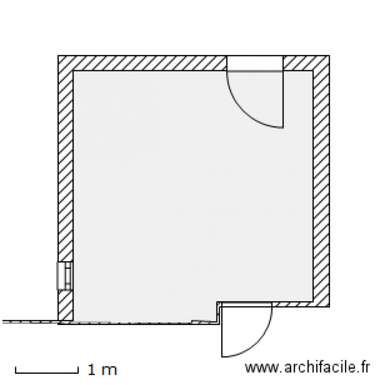 cellier. Plan de 0 pièce et 0 m2