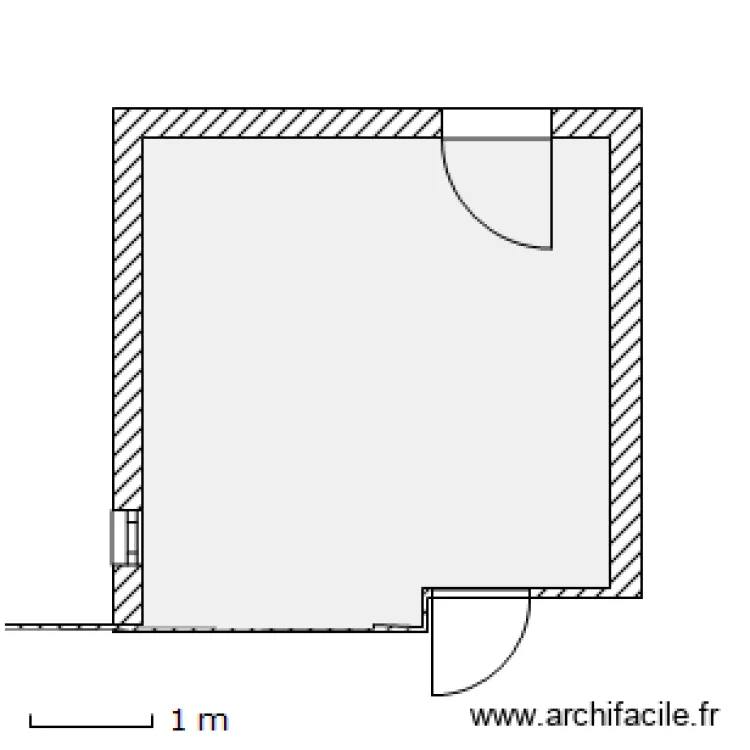 cellier. Plan de cellier. Plan de