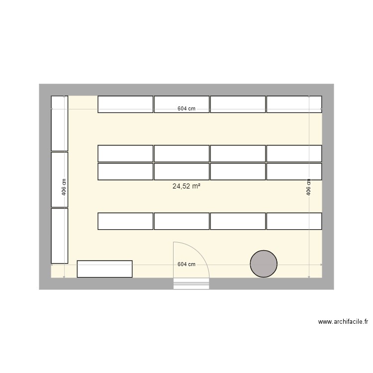 bureau douane. Plan de 0 pièce et 0 m2