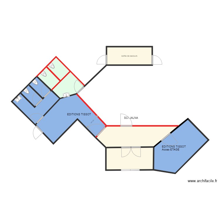 ETissot 222. Plan de 0 pièce et 0 m2