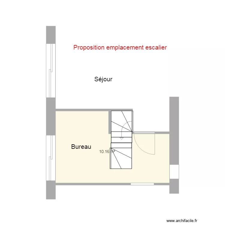 Maison Christian et Marie Version 1. Plan de 
