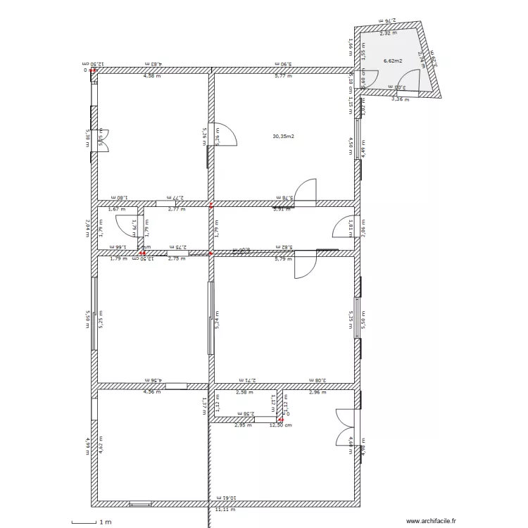 les peyronnets  3. Plan de 