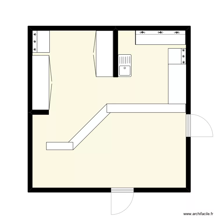 La Li&eacute;geoise - Rez de Chauss&eacute;e. Plan de 