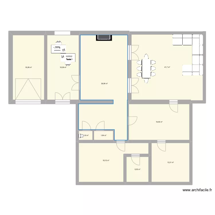 Marcy New veranda. Plan de Marcy New veranda. Plan de