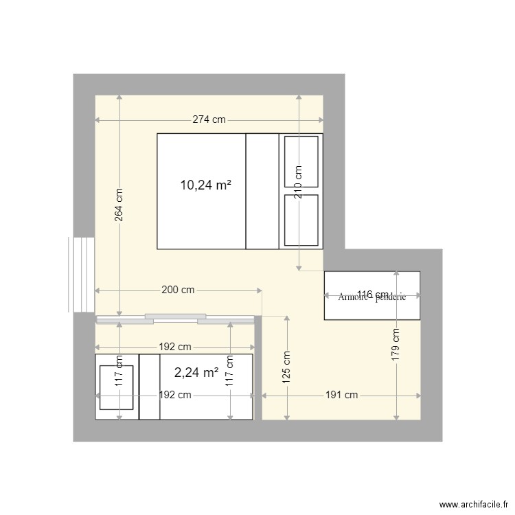 Chambre enfants idées. Plan de 0 pièce et 0 m2