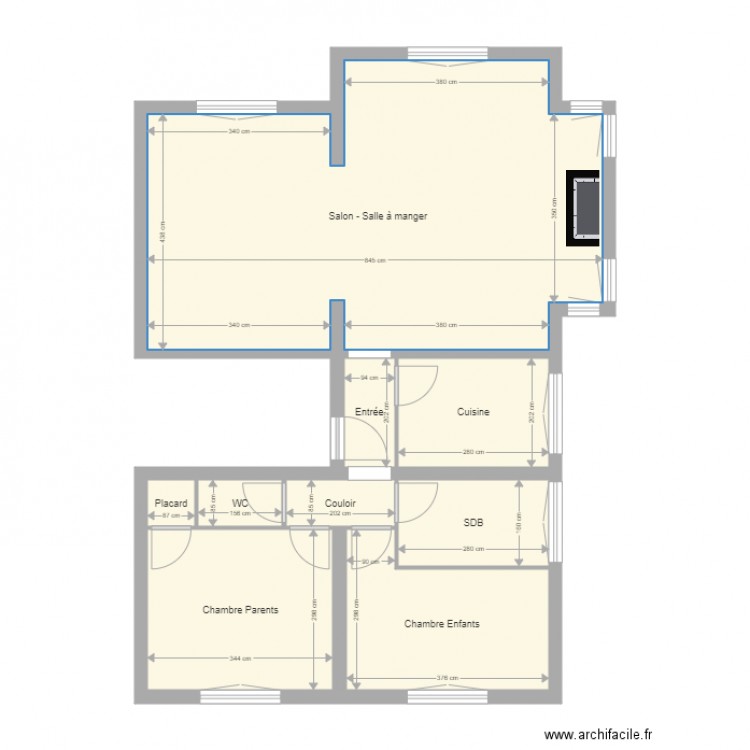 Le Touquet. Plan de 0 pièce et 0 m2