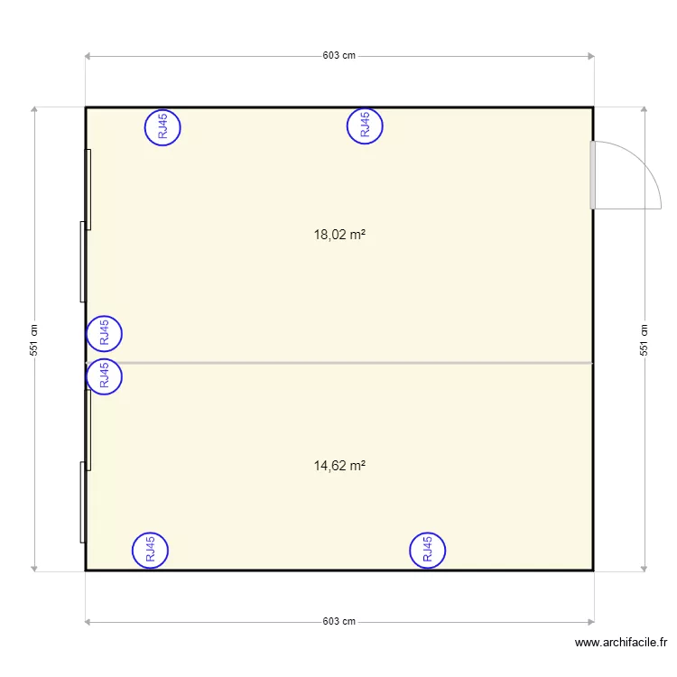 LOCAMUC PERONAS modifier. Plan de 