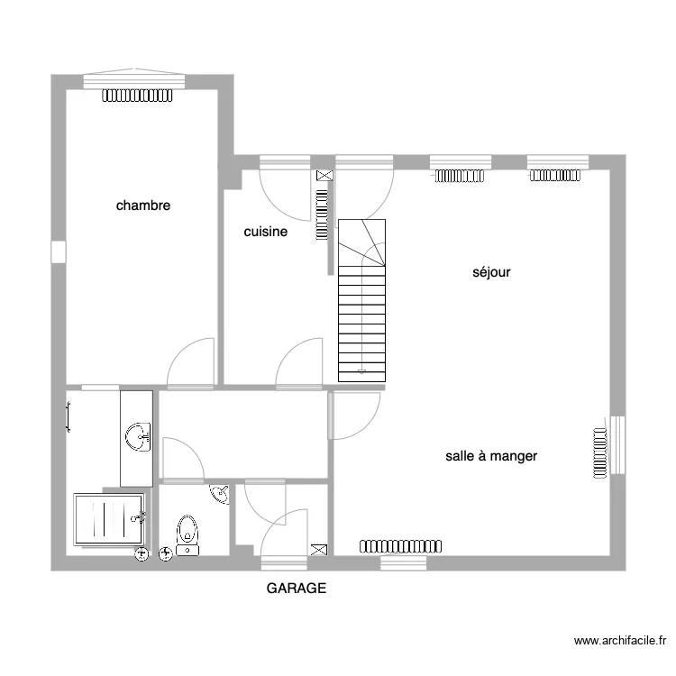 RDC vierge 29 octobre 2019. Plan de 