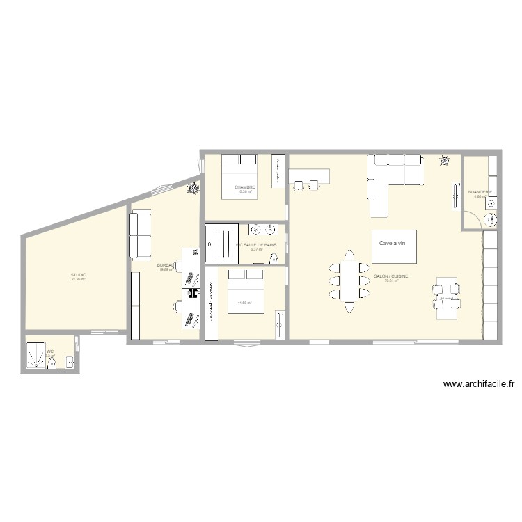 Projet Impasse du Poivrier 33. Plan de 0 pièce et 0 m2