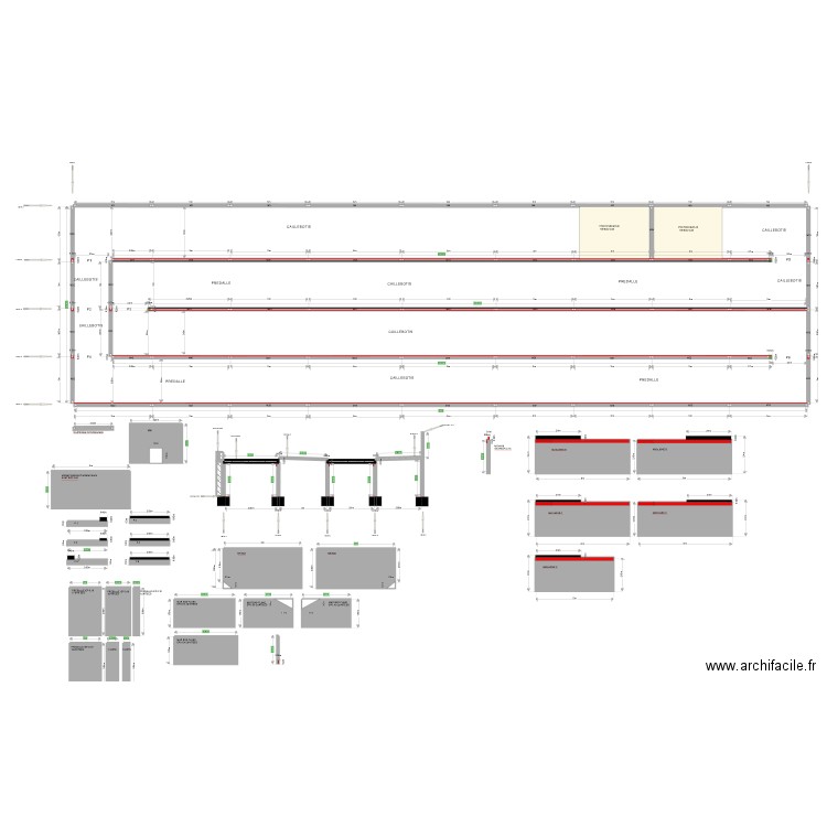 GAEC FERME DES NOYER. Plan de 0 pièce et 0 m2