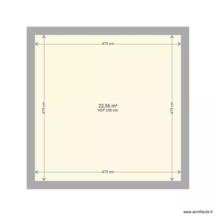 Hall. Plan de 