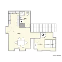 Plan Bonneville Thuet 1er niveau