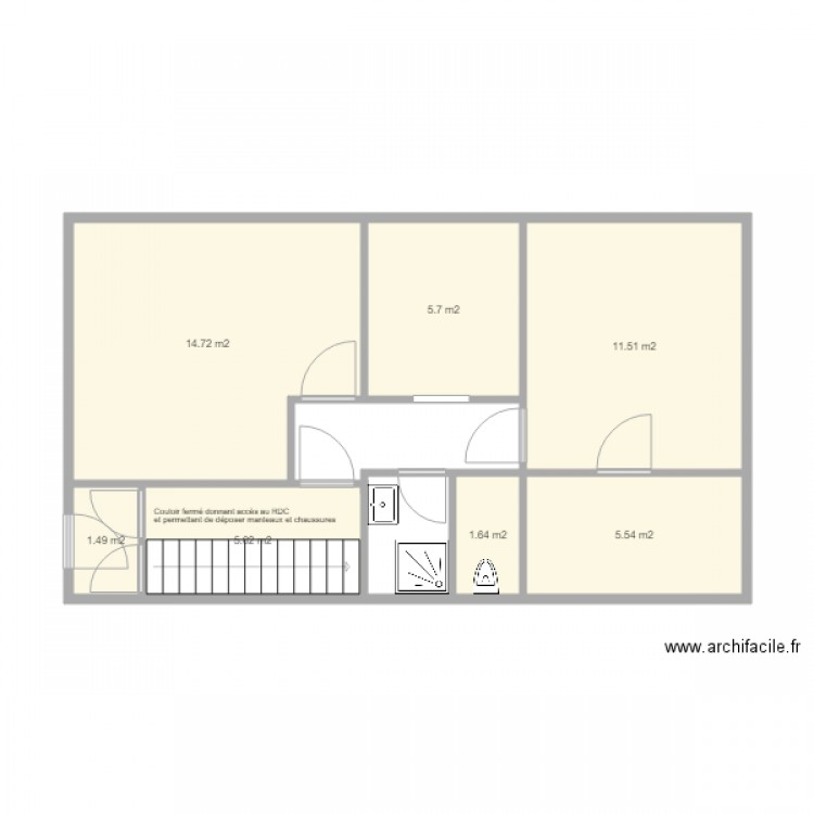 18CASTOR RDC V2. Plan de 0 pièce et 0 m2